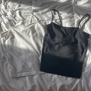 Black and White Cami/ Tank tops